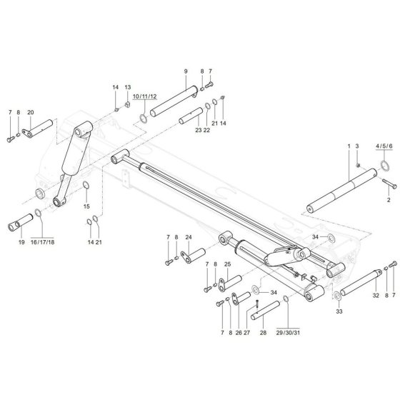 Mounting Assembly for Wacker TH955
