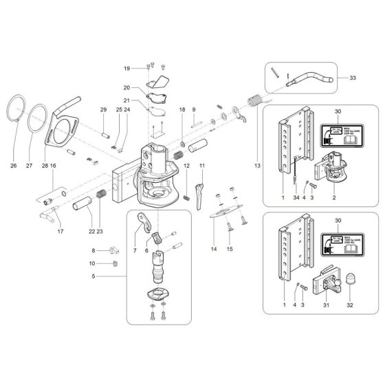 Trailer Hitch Assembly