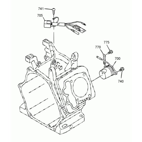 Oil Alert Assembly for WM 270