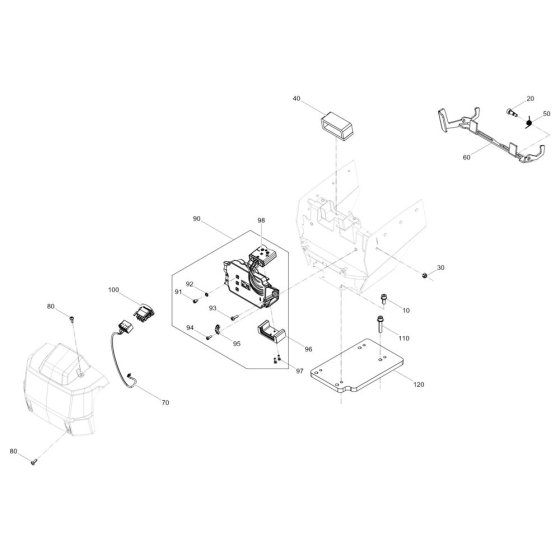 Battery Holder for WP1550e