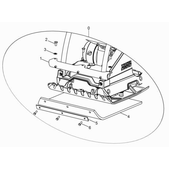 Protective Pad for Wacker WP2050Aw