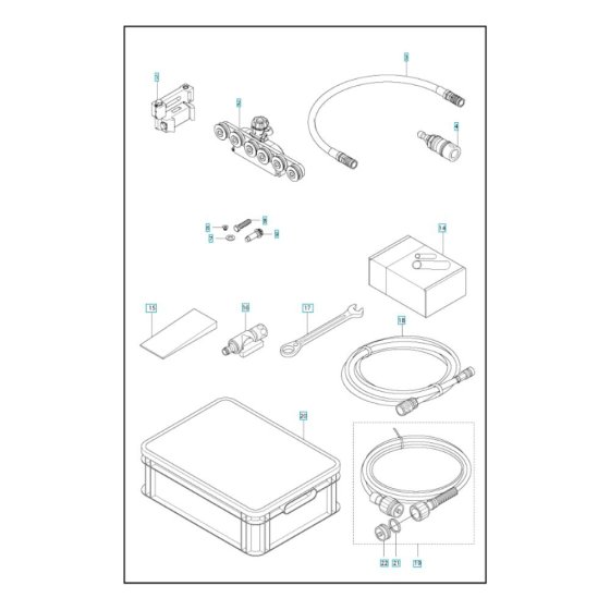 Husqvarna WS 220 Accessories