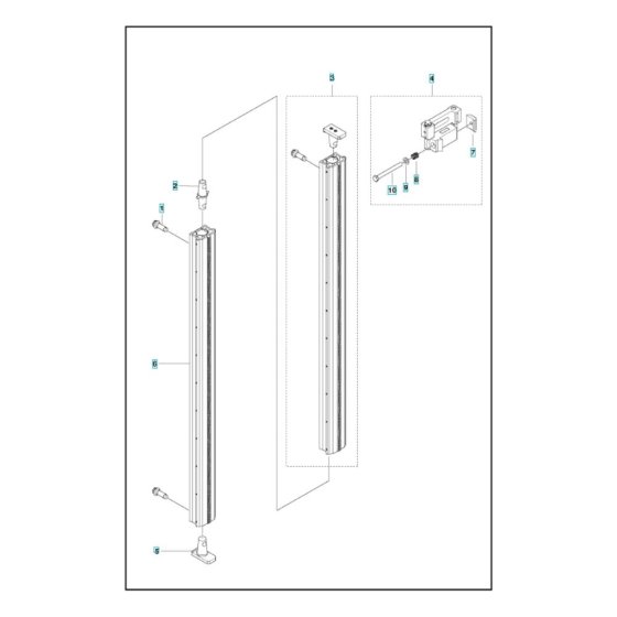 Track Assembly for WS 220