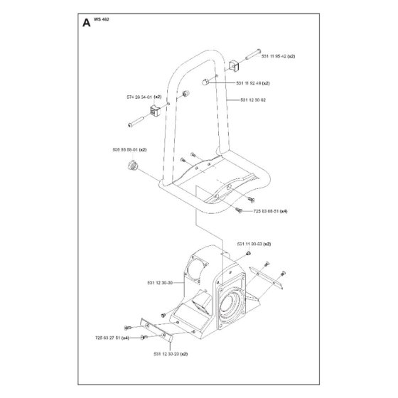 Housing Assembly for WS 462