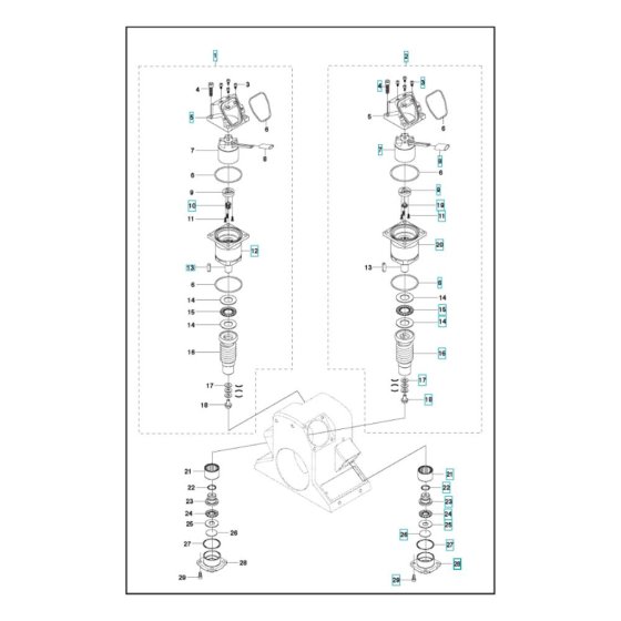 Motor Assembly for WS 482 HF