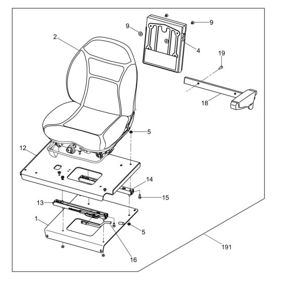 Seat Assembly for RD27 Roller