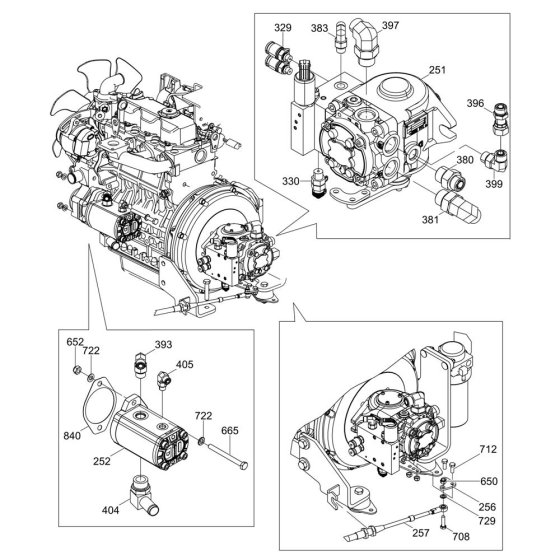 Hydraulic Pump for Wacker RD27