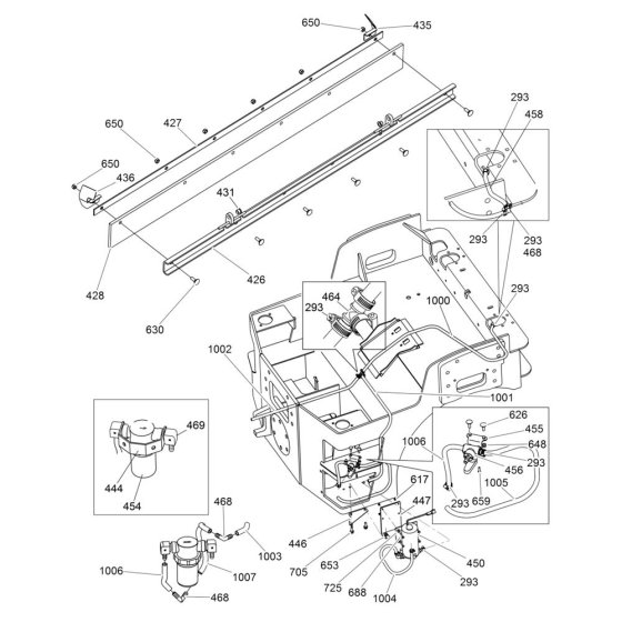 Scraper Assembly for RD27 Roller