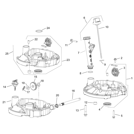 Kohler XTX1100 Lubrication