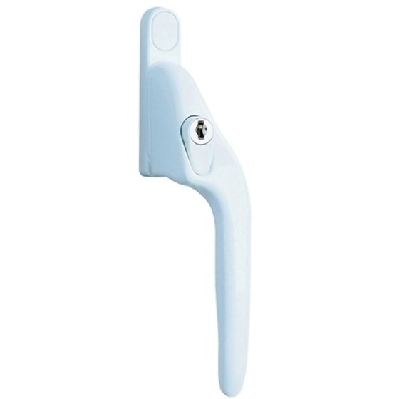 White Offset PVCu Handle