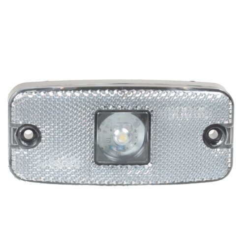 10-30V Clear LED Front Marker Lamp With SuperSeal Plug
