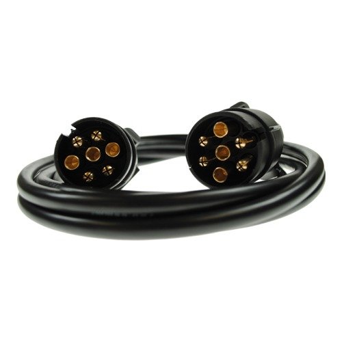 7 Pin Plugs With 7 Core Connecting Lead - 3.5m