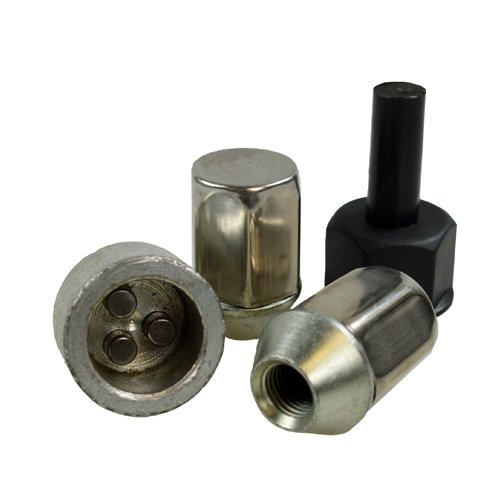 Locking Wheel Bolts M10 x 1.25, Pack of 2 - Trailers/Caravans (MP7655)