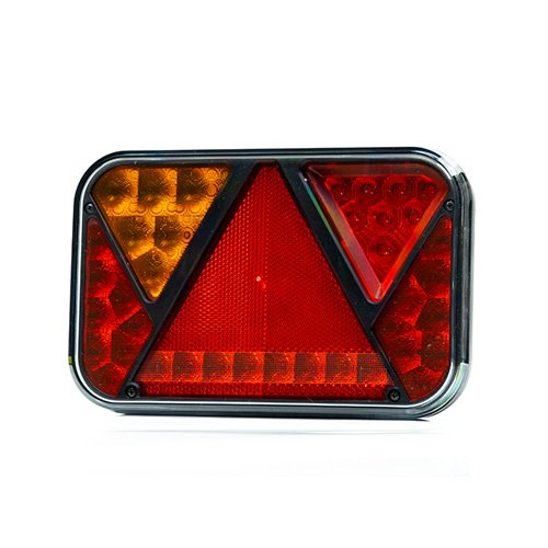 12V LED Right Hand Rectangular Combination Lamp - 5-Pin