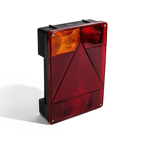 Rectangular Left Rear Combination Lamp, 12V, 5+4 Pin, Radex 6800 (MP8059BL)