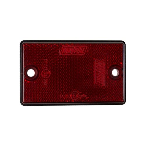Rear Red Self Adhesive Reflectors - Pack of 2