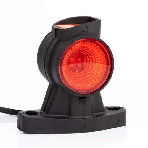 LED Outline Marker Lamp, Red/White/Amber, 12-36V, Left Hand (MP1695BL)