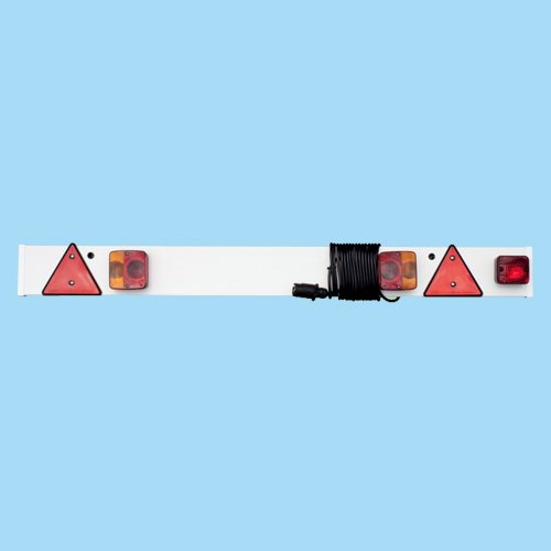 Trailer Light Board 1.37m With 6m Cable, Fog Lamp, 8-Pin Plug (MP263P)