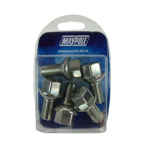 Conical Wheel Bolt M14 x 1.5, 27mm, Pack of 5 Ifor Williams (MP4199)