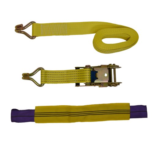 Car Transporter Lashing Strap 4m x 50mm, 4000kg, Claw Hooks (MP61304)