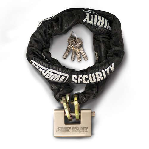 Security Chain 10mm x 1.5m With Padlock (MP9048)