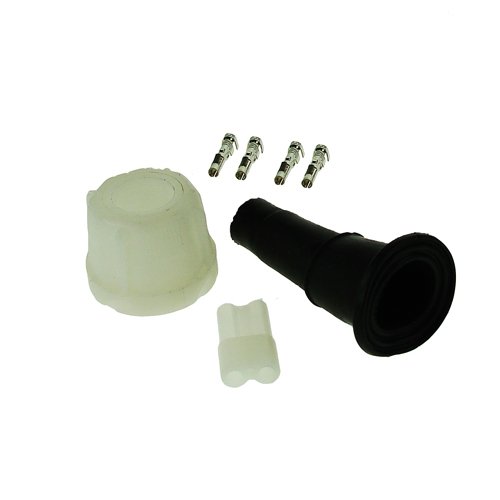 Radex White 4-Pin Plug Kit for Side Marker Connection (MP804PW)