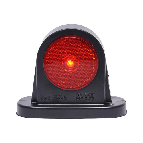 LED Red/White Outline Marker with Reflex, 10-30V, 85mm Centres (MP8709B)