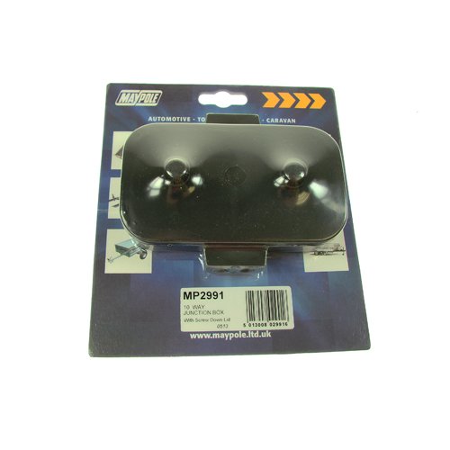 10-Way Trailer Electrical Junction Box, Screw Terminals (MP2991)