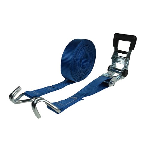 Ratchet Tie Down Strap 4m x 38mm, 2000kg, Double J Hooks (MP61404)