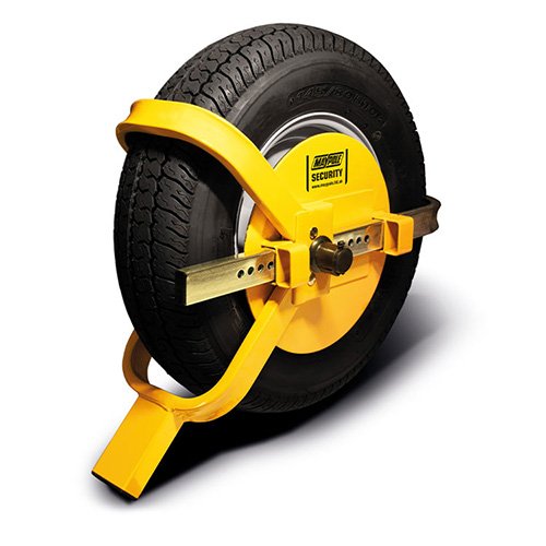 Trailer Wheel Clamp 10-12in Wheels, 120-140mm Tyres (MP9061)