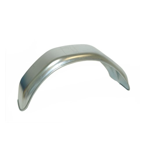 Steel Trailer Mudguard, Flat Side, 10in Wheels, 600 x 166 x 280mm (MP2665)