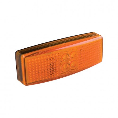 Side Marker Lamp, Amber, 12/24V LED