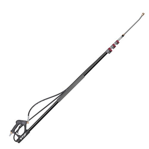 Pressure Washer Extendable Lance - V-Tuf - 2.5 To 8 Metres - Comes With Belt & Gutter Cleaning Attachment - V-TUF Pressure Washer Parts - T2.9800G