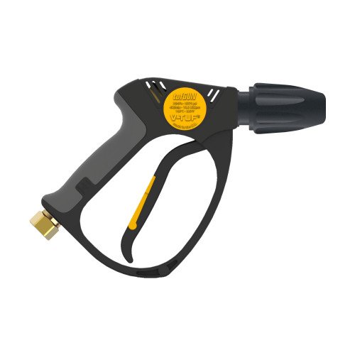 V-Tuf Tufgun350f - Extra Heavy Duty Soft Grip Trigger Fixed 350bar 3/8f In X Ktq Pull Back Qr Outlet - V-TUF Pressure Washer Parts - TG350FKTQPB