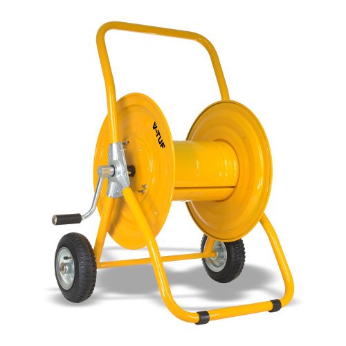 Manual Wind - Hose Reel Trolley For 100m 1/2 Hose - V-TUF Pressure Washer Parts - V3.12100
