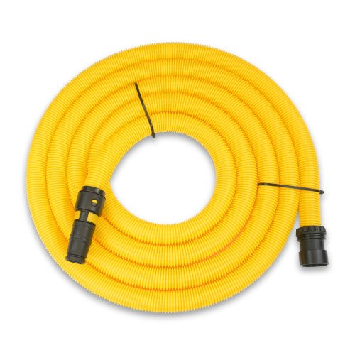 Hose - 5m 32mm Yellow & Universal Power Tool Adaptor (WITH Air Flow Control) - For Mighty, New Midi, New Maxi 50, New Maxi 80 - Vtvs7024 - V-TUF Pressure Washer Parts - VTVS7024