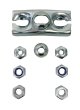 Brake Cable Compensator Kit, Single Axle, For Knott/AL-KO M8 Cables