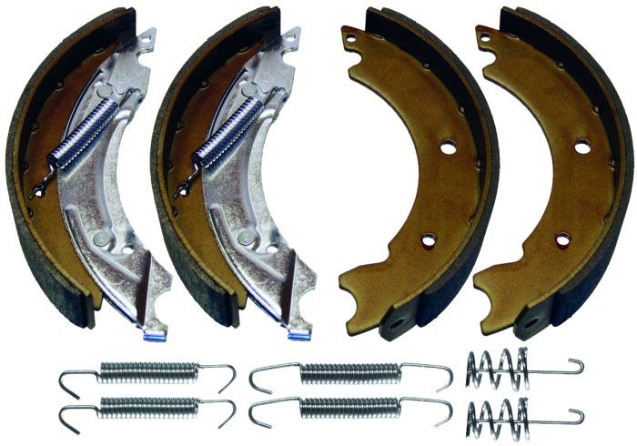 Trailer Brake Shoe Axle Set for Knott 160 x 35 mm Auto-Reverse Drums
