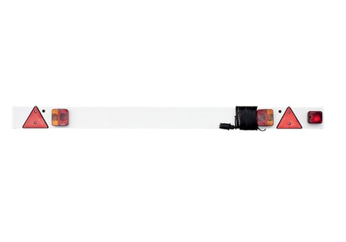 Bulb Trailer Lighting Board 2.1m, 10m Cable, 7‐Pin With Fog Lamp