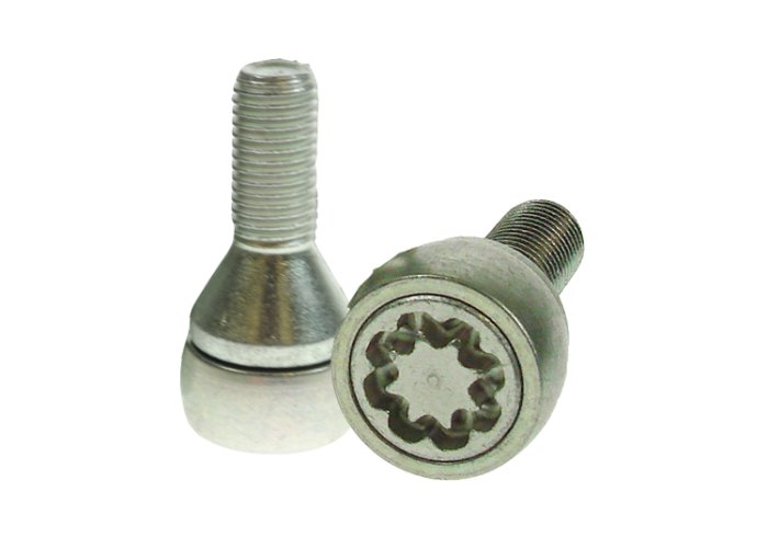Locking Wheel Bolts, M12 x 1.5, 24.5 mm, Stronghold