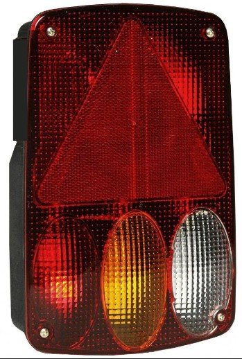 Trailer Rear Combination Lamp, Aspock Earpoint IV, 12V, Left Hand