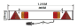 4ft Trailer Board, c/w 5m 7 Core Extension Lead & Plastic Plug