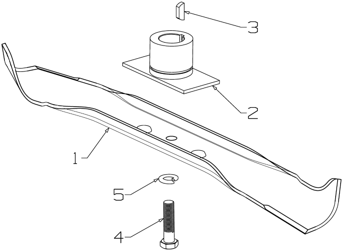 Blade Left Assembly