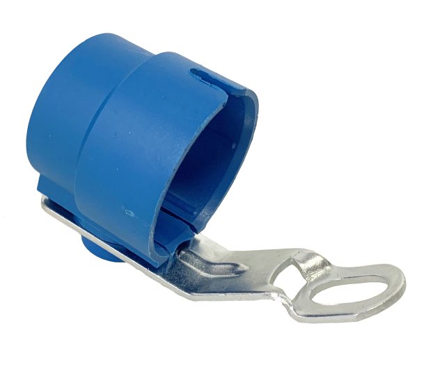 Trailer Plug Keeper Bracket - 7 & 13 Pin, Reversible, Coupling Mount