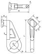 Grade 80 GT Cobra Container Left-Hand Lifting Lug