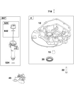 Sump Assembly for Briggs & Stratton