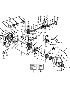 Engine for Husqvarna 21 LCN