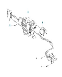 Electrical Assembly for 320iB Blower