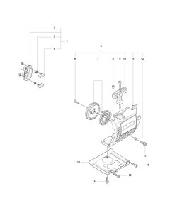 Starter Assembly for Husqvarna