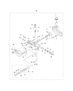 Saw Head Assembly for Husqvarna